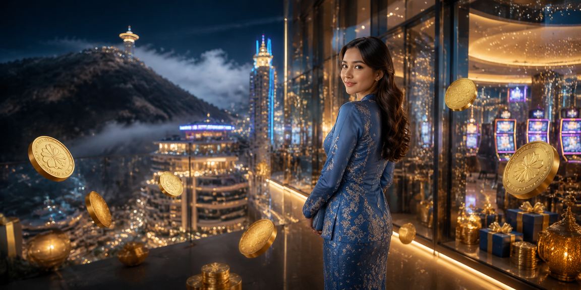 Pengalaman bermain kasino dalam talian o9win bergaya baju kurung di Genting Highlands